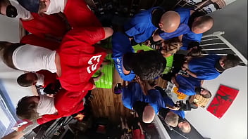 360 Bts Hayranıyla Futbol Takımının Grup Seks Partisi