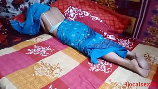 Mavi Sareeli Yengemle Öğrenci Seks (localsex31 Resmi Videosu)