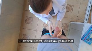 Genç Rus Doktor Muayene Sırasında Bana Sakso çekti! (asmr Pov)