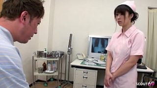 Büyük Göğüslü Japon Hemşire Hasta Tarafından İçine Boşaltılarak Azdırılıyor Sansürsüz Jav Porno