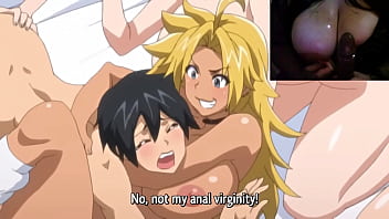 Sarışın Kızın Devasa Göğüsleriyle Okuldaki Herkesi Becerdiği Hentai Enerji Kyouka 2. Bölüm – Sarmaşık Macerasıyla Hentai